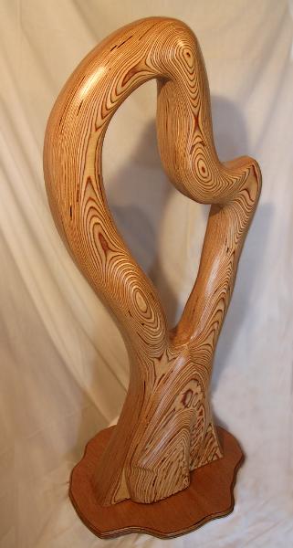 CE 45 - Harmony.jpg - "Harmony" - by Colin Etherington A 5ft high abstract sculpture. 